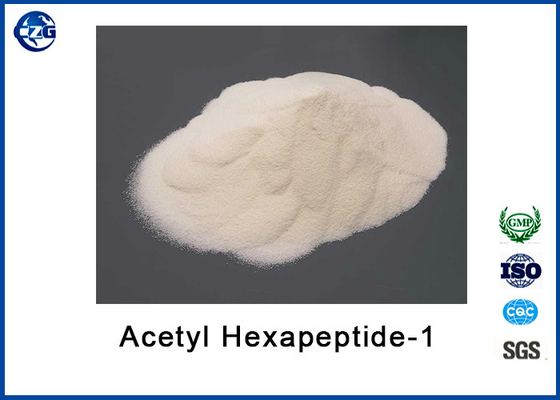 China Anti Wrinkle Acetyl Hexapeptide 1 , White Palmitoyl Pentapeptide Powder supplier