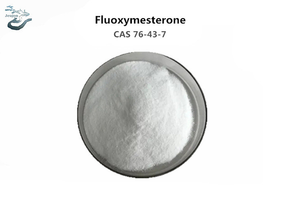Medicine Grade Raw Steroid Powder Fluoxymesterone Cas 76-43-7 For Muscle Growth